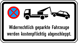 Parken verboten