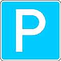 Parkplatz einseitig